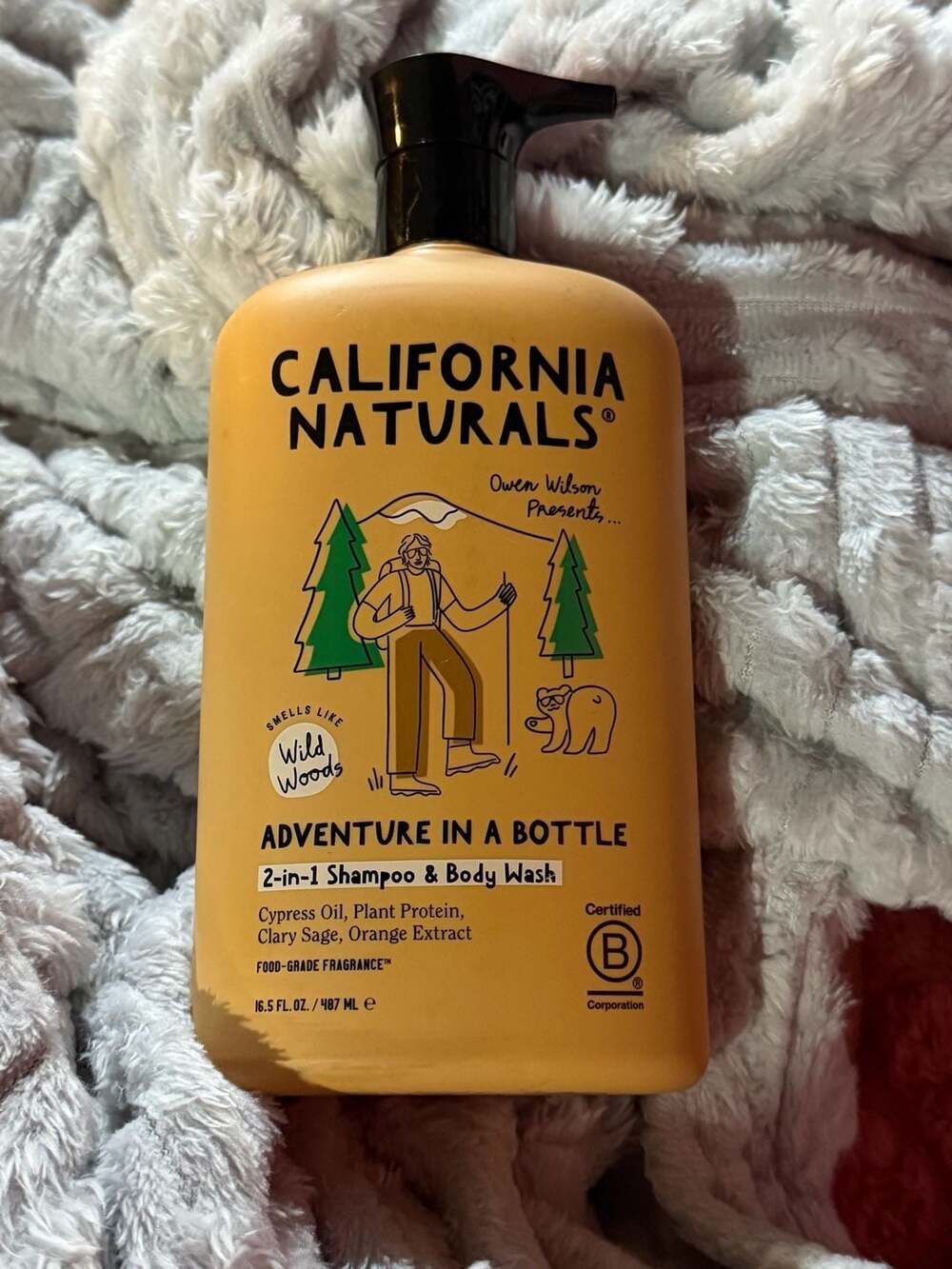 California Naturals Wild Woods 2-In-1 Shampoo & Body Wash Size 16.5 FL. OZ.